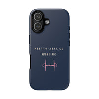 Navy & Pink 'Pretty Girls Go Hunting' (Snaffle)