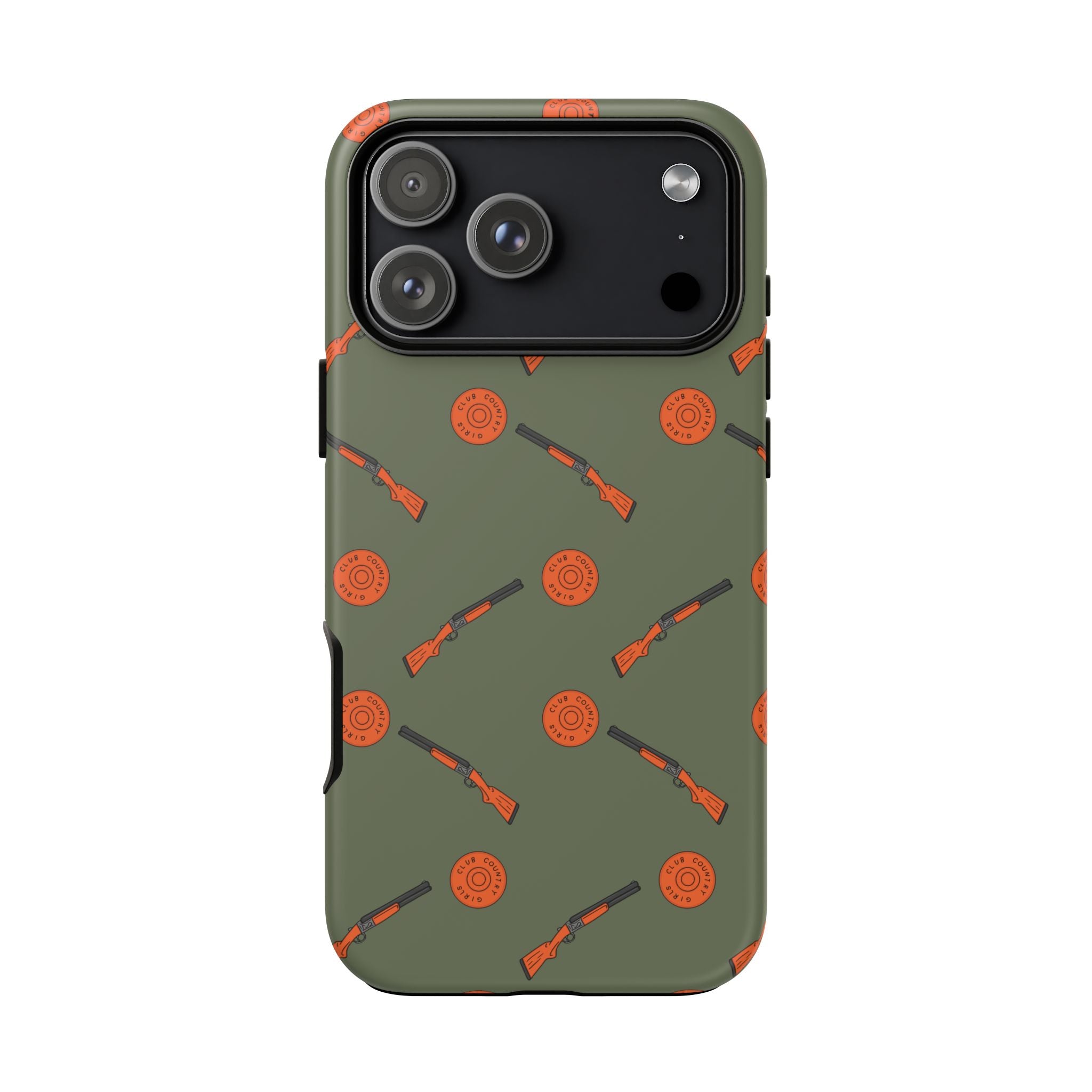 Green 'Shooting Season' iPhone Case  | CGC x Country Cases