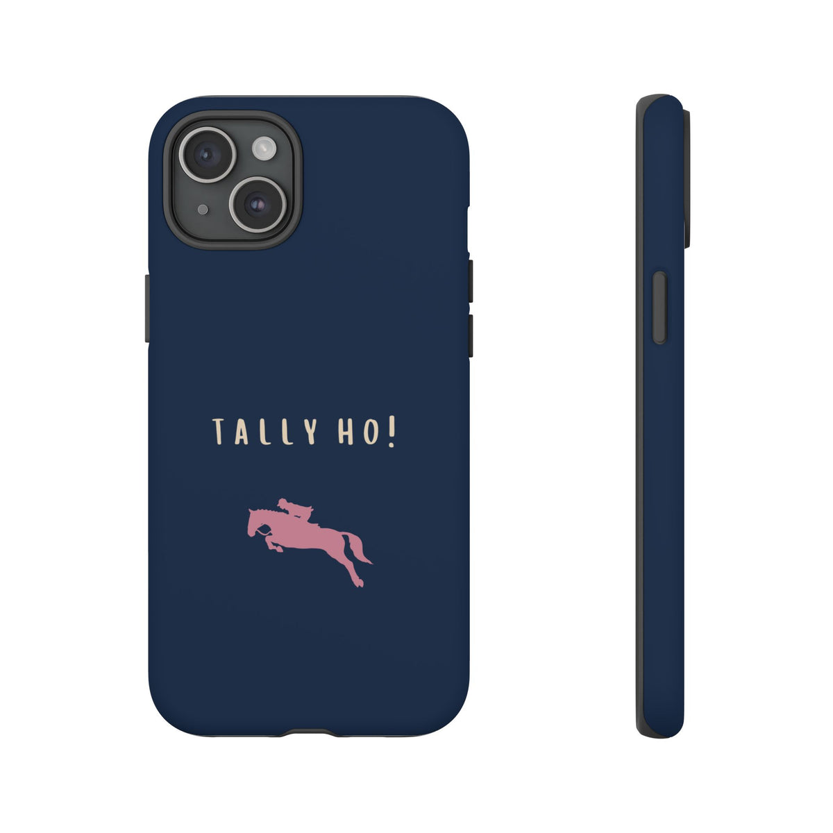 Navy & Pink 'Tally Ho!' (Horse)