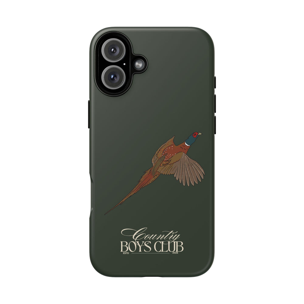 Field Green' Country Boys Club Pheasant' Case  | CGC x Country Cases