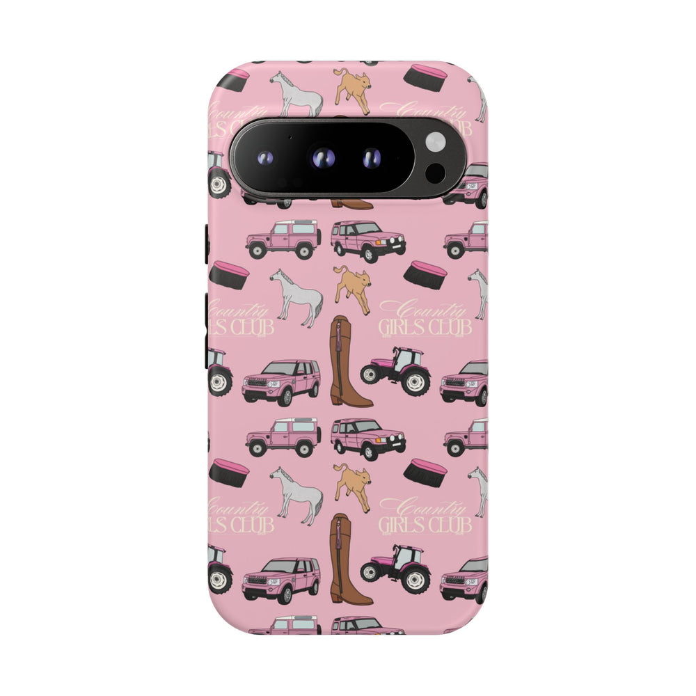Pink Country Girls Club x Country Cases Android Phone Case