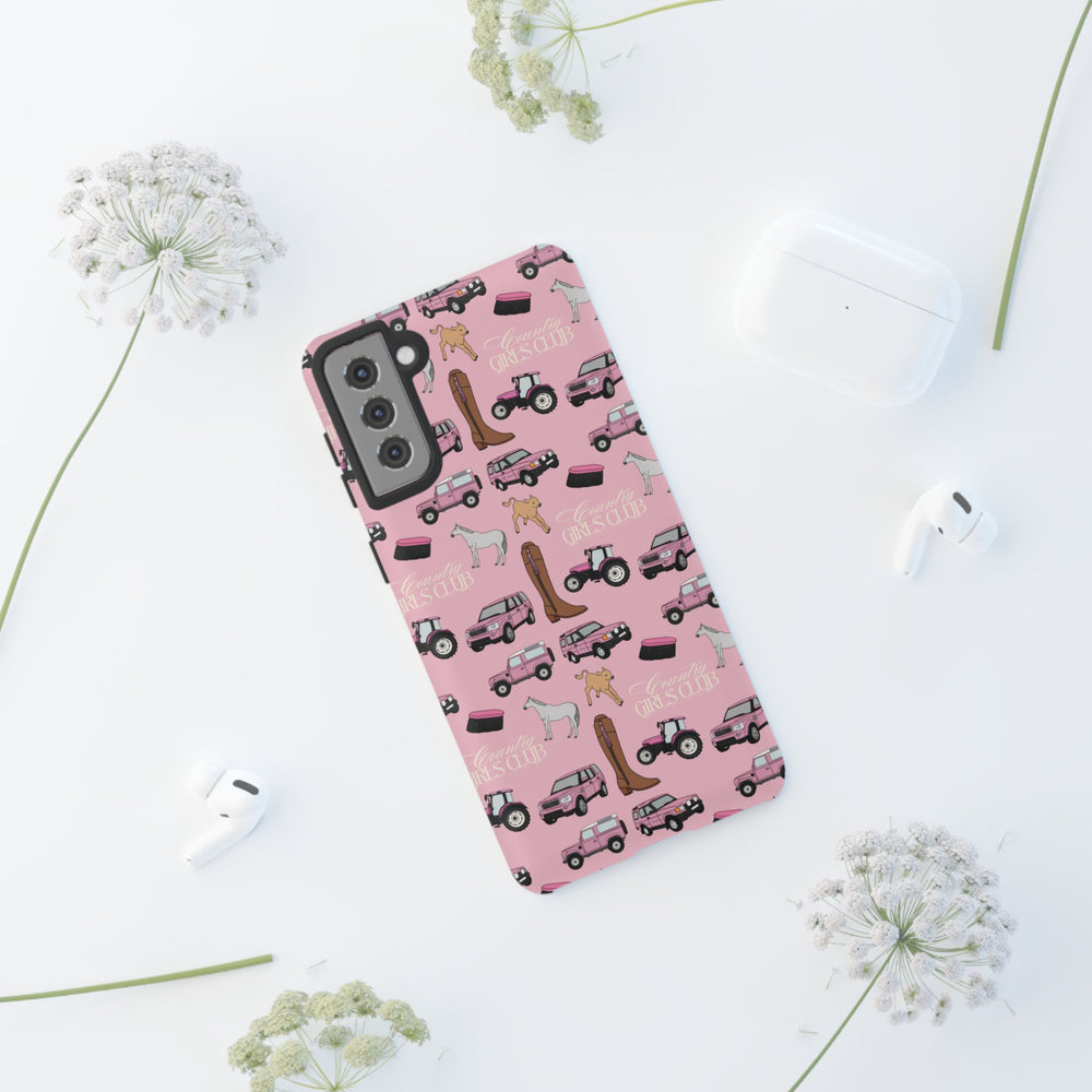 Pink Country Girls Club x Country Cases Android Phone Case