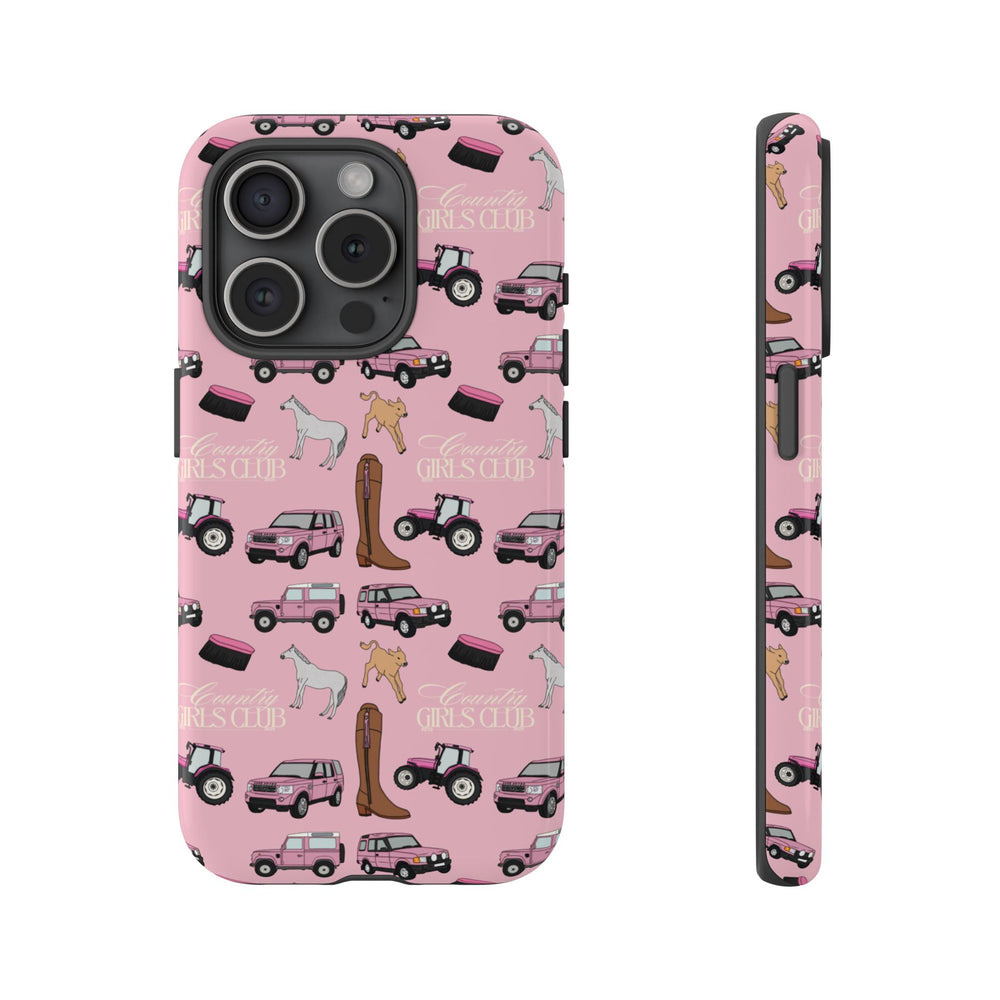 Pink Country Girls Club x Country Cases iPhone Case