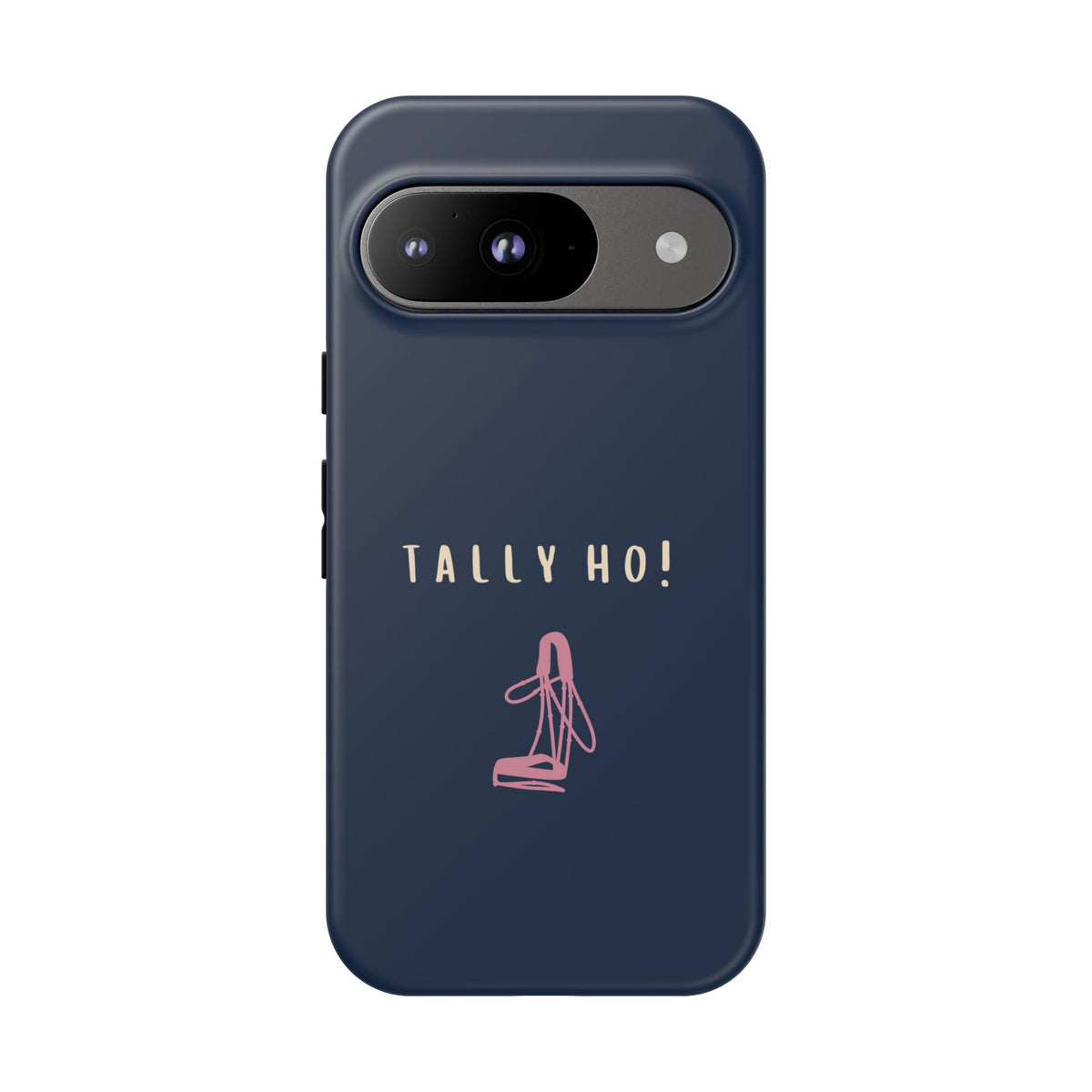 Navy & Pink 'Tally Ho!' (Bridle)