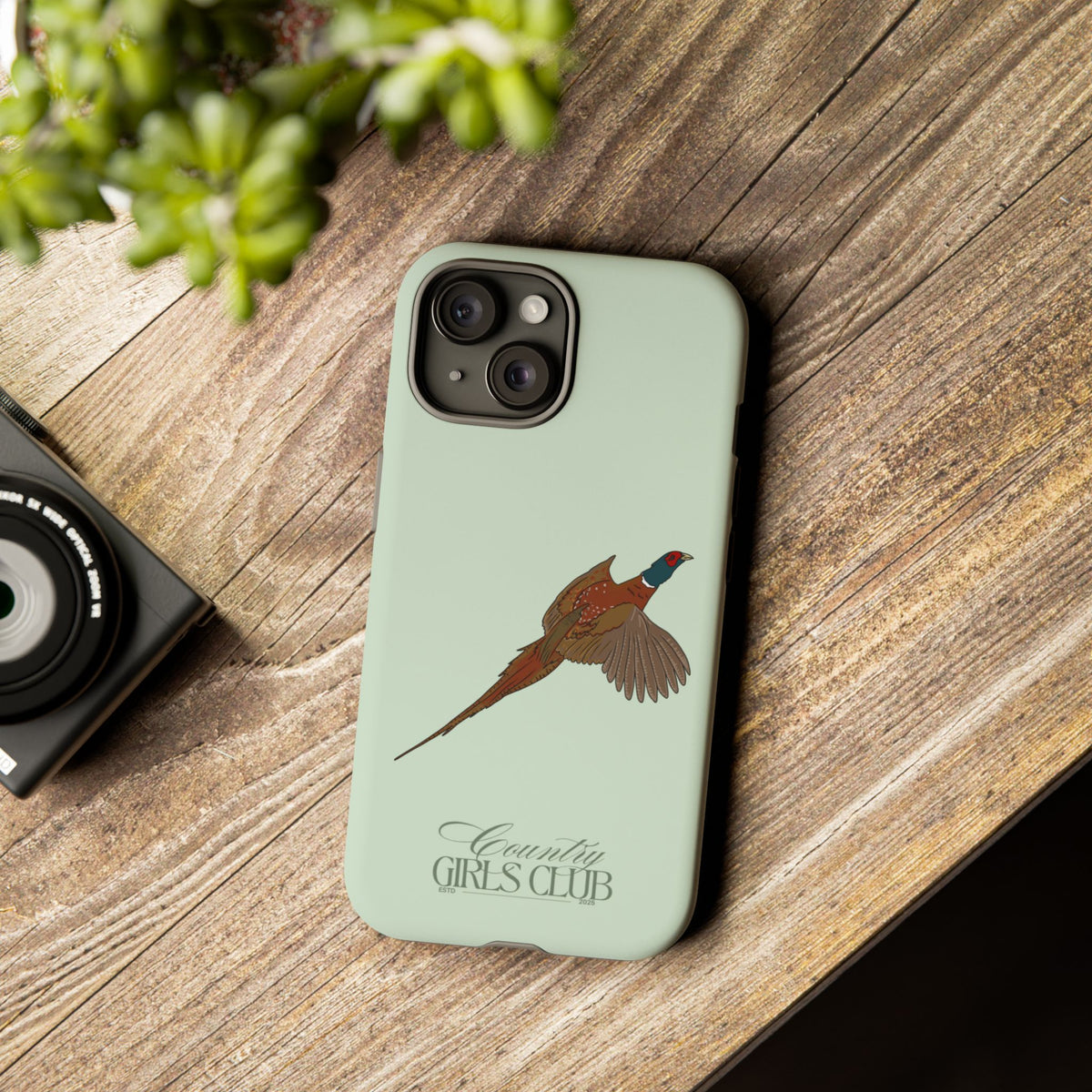 Mint Green 'Girls Pheasant' Case  | CGC x Country Cases