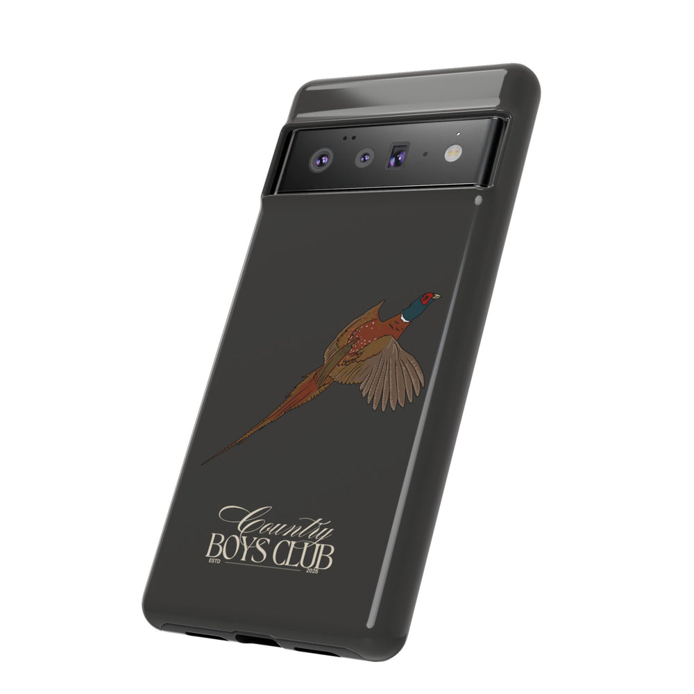Charcoal 'Country Boys Club Pheasant' Case  | CGC x Country Cases