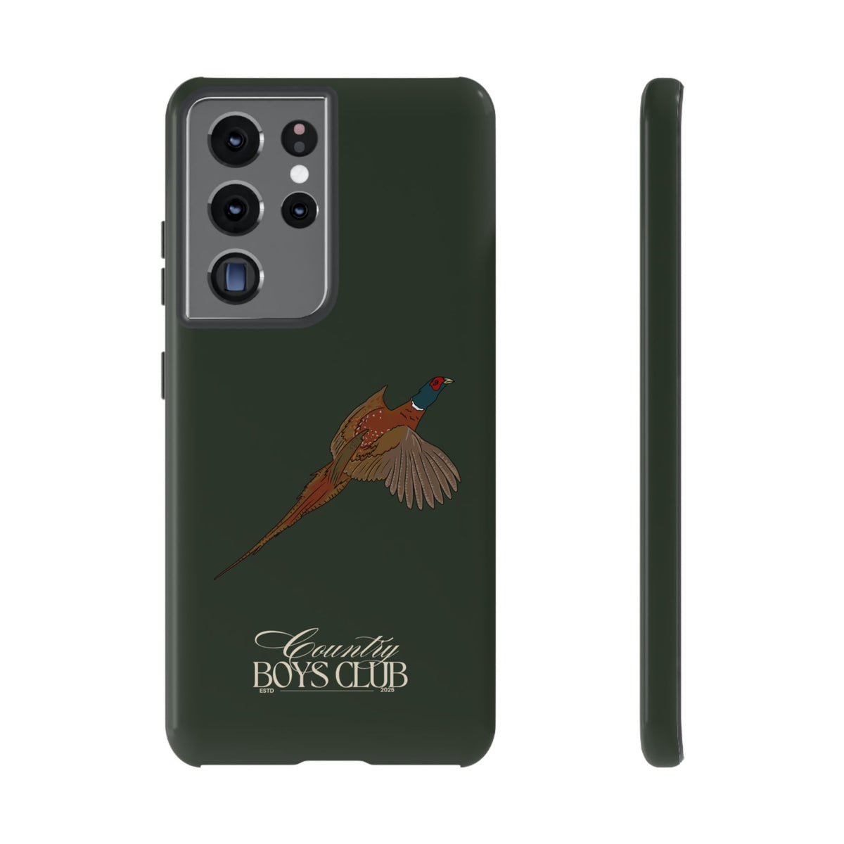 Field Green' Country Boys Club Pheasant' Case  | CGC x Country Cases