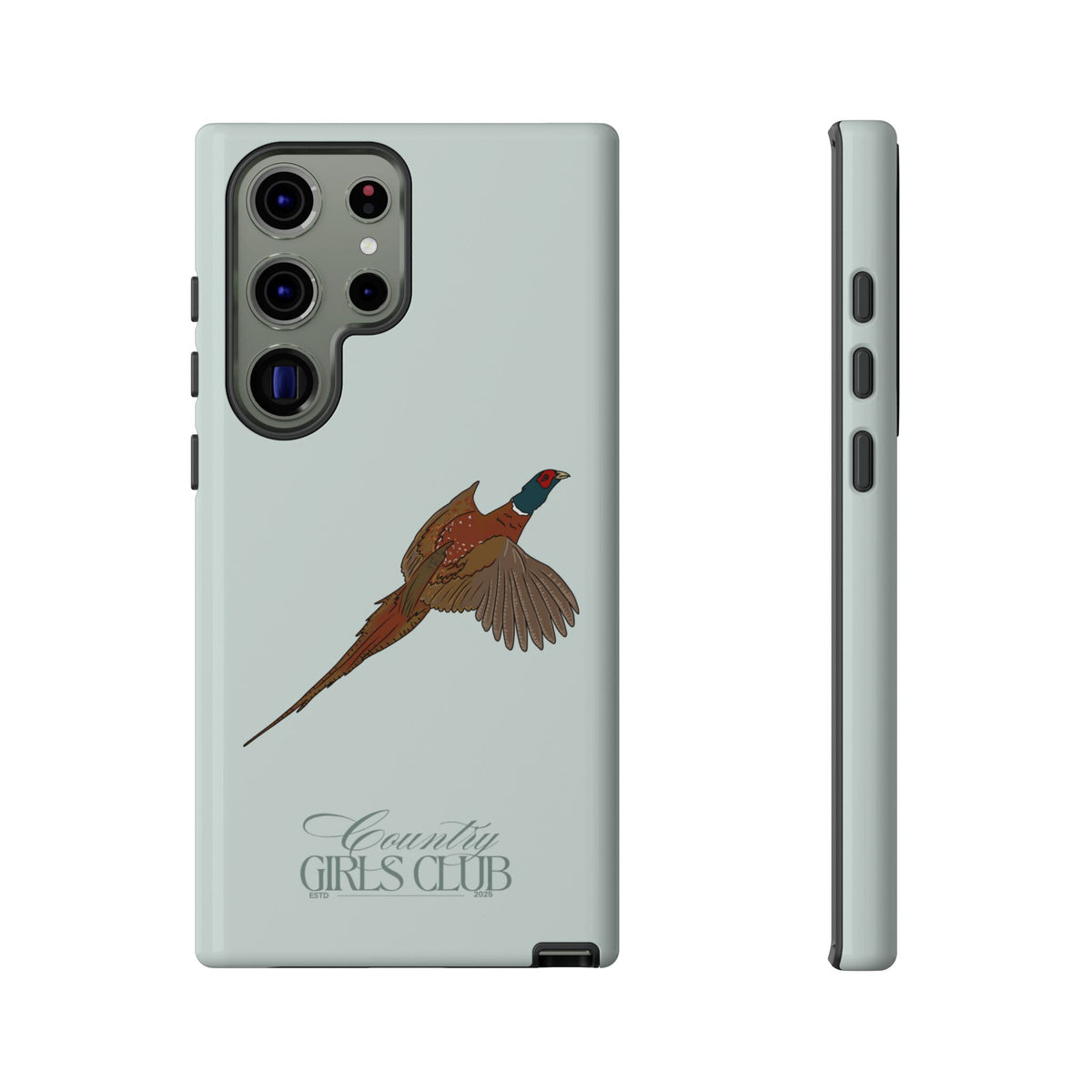Duck Egg Blue 'Girls Pheasant' Case  | CGC x Country Cases