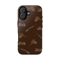 Chestnut Brown 'Boys Pheasants & Shotguns' Case  | CBC x Country Cases