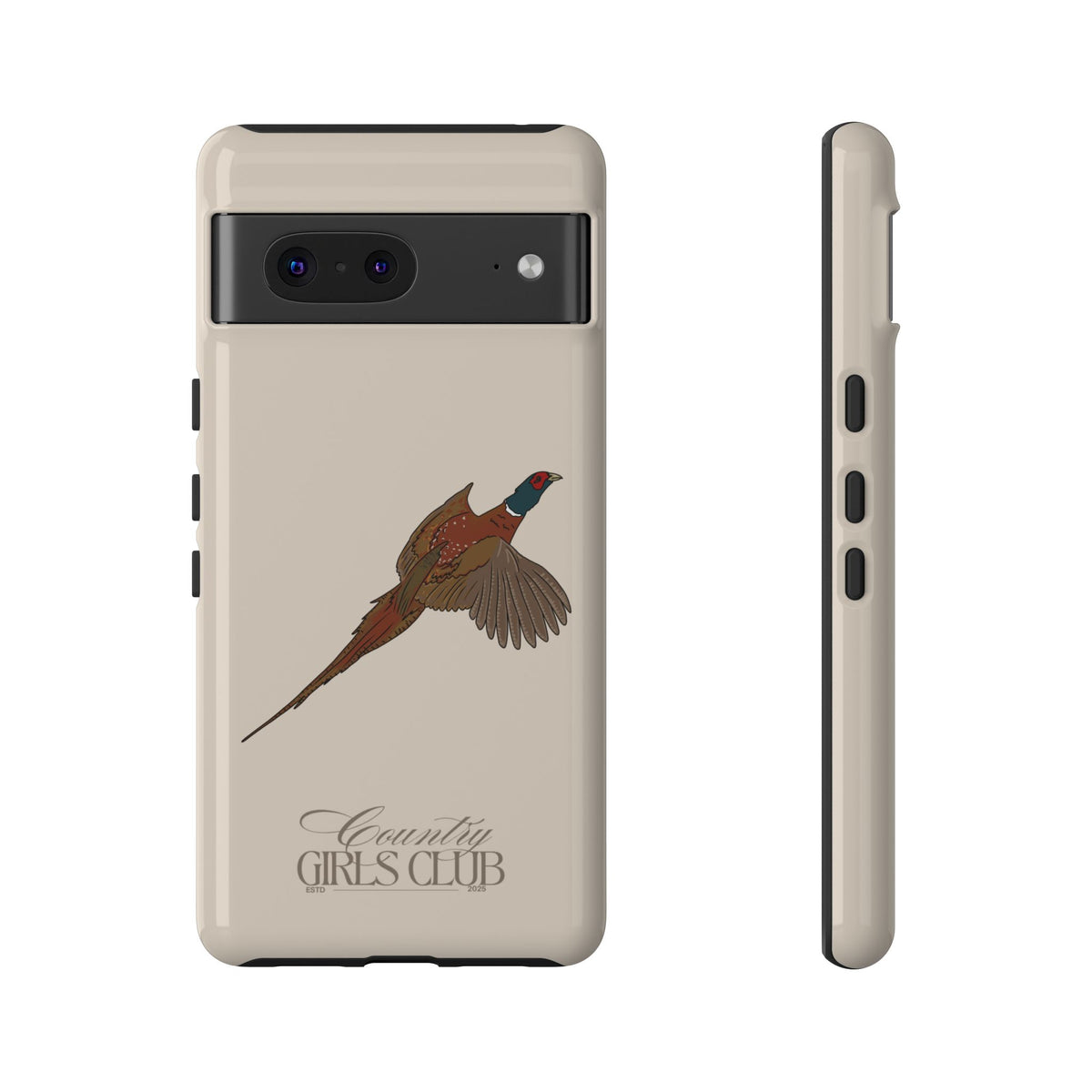 Beige 'Girls Pheasant' Case  | CGC x Country Cases