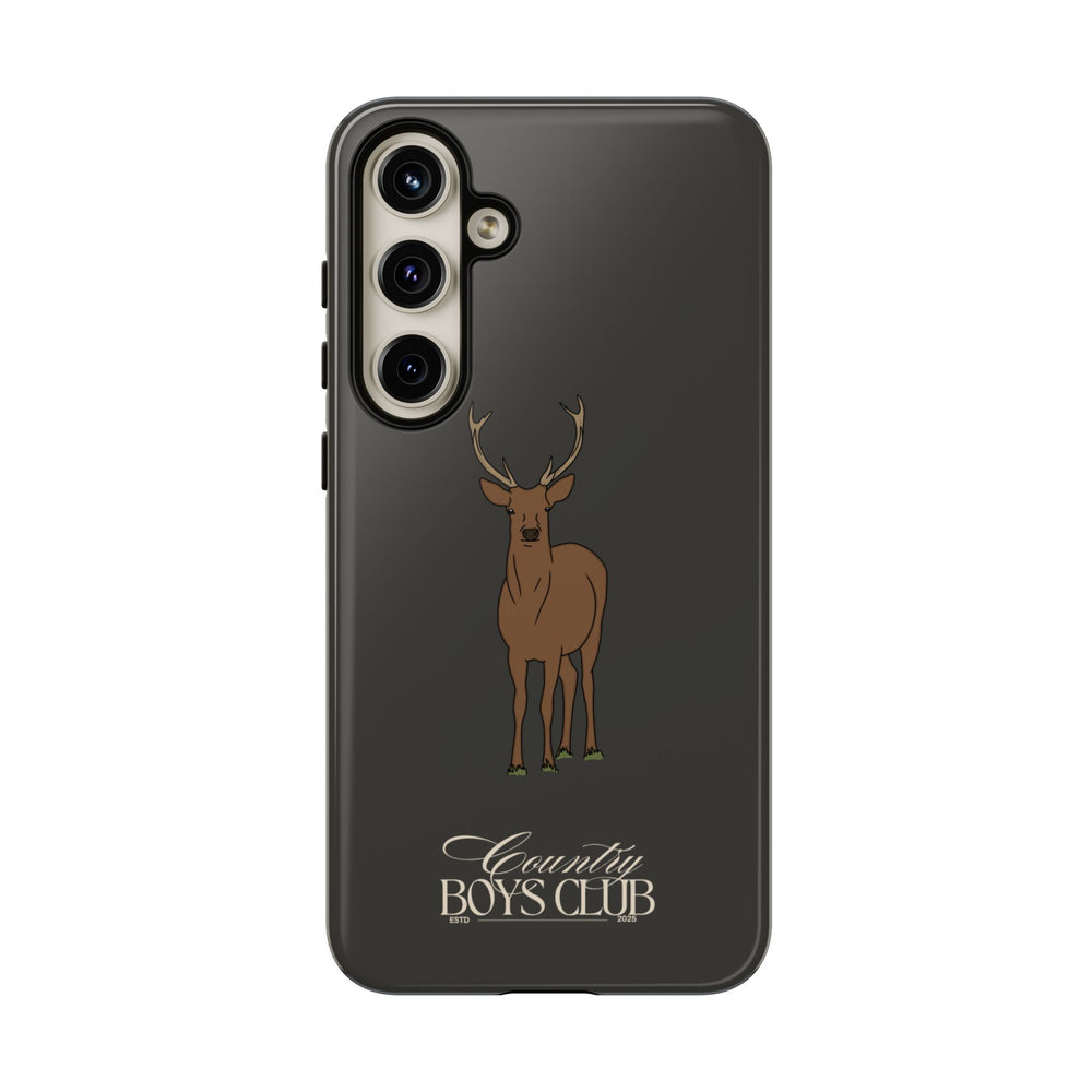 Charcoal 'Country Boys Club Stag' Case  | CGC x Country Cases