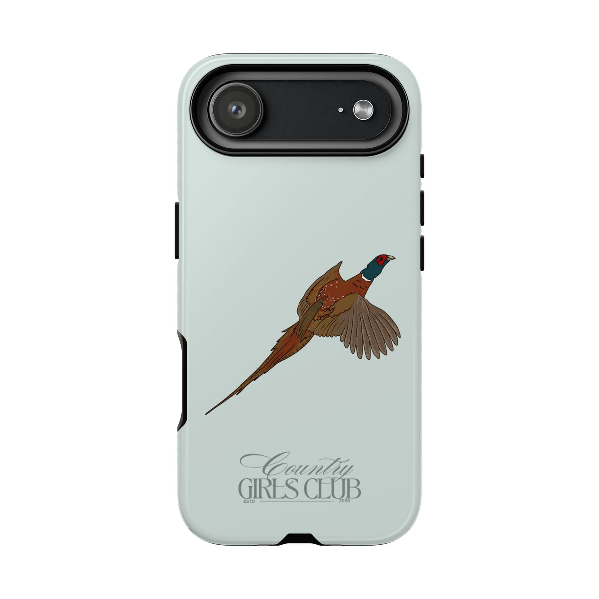 Duck Egg Blue 'Girls Pheasant' Case  | CGC x Country Cases