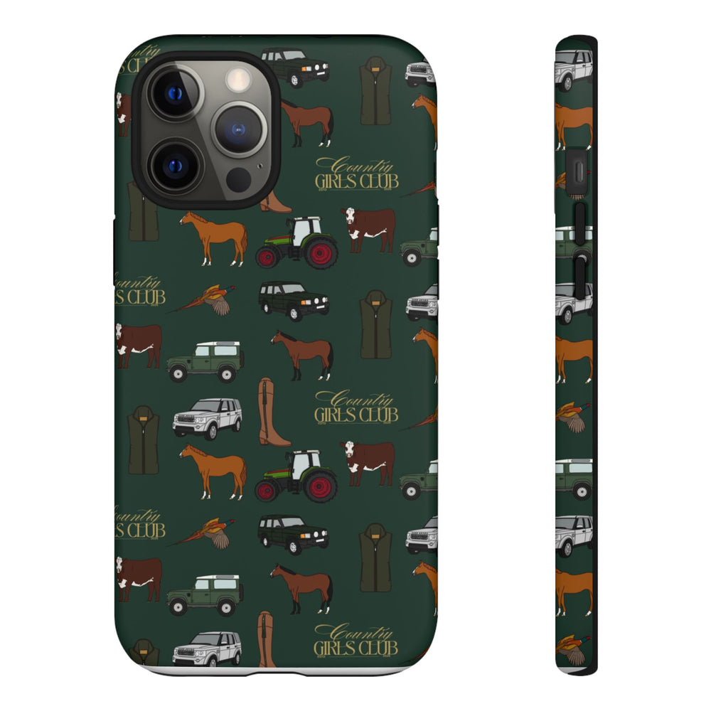 Green Country Girls Club x Country Cases iPhone Case