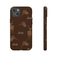 Chestnut Brown 'Boys Stags & Pheasants' Case  | CBC x Country Cases
