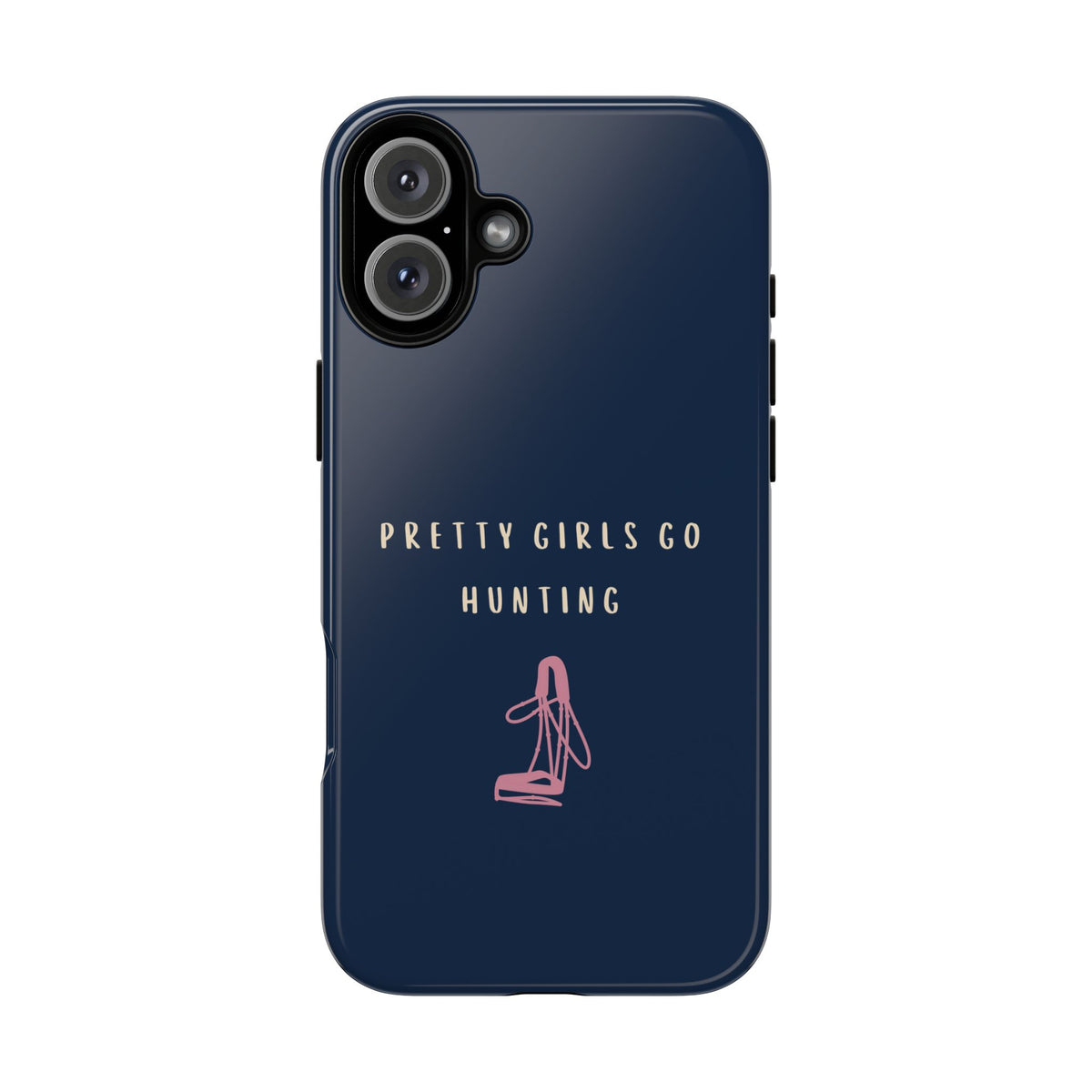 Navy & Pink 'Pretty Girls Go Hunting' (Bridle)