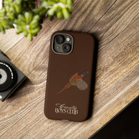 Chestnut Brown 'Country Boys Club Pheasant' Case  | CBC x Country Cases