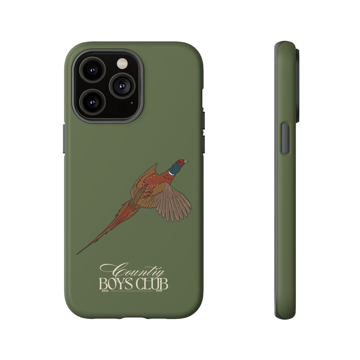 Green Country Boys Club Pheasant Case  | CGC x Country Cases