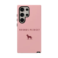 Pink & Burgundy 'Hounds Please' Case