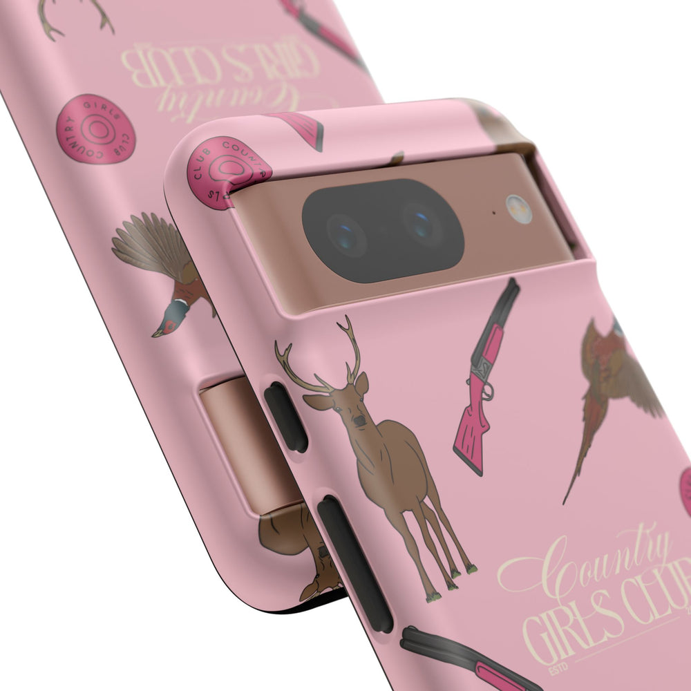 Pale Pink Girls Love Guns Case  | CGC x Country Cases