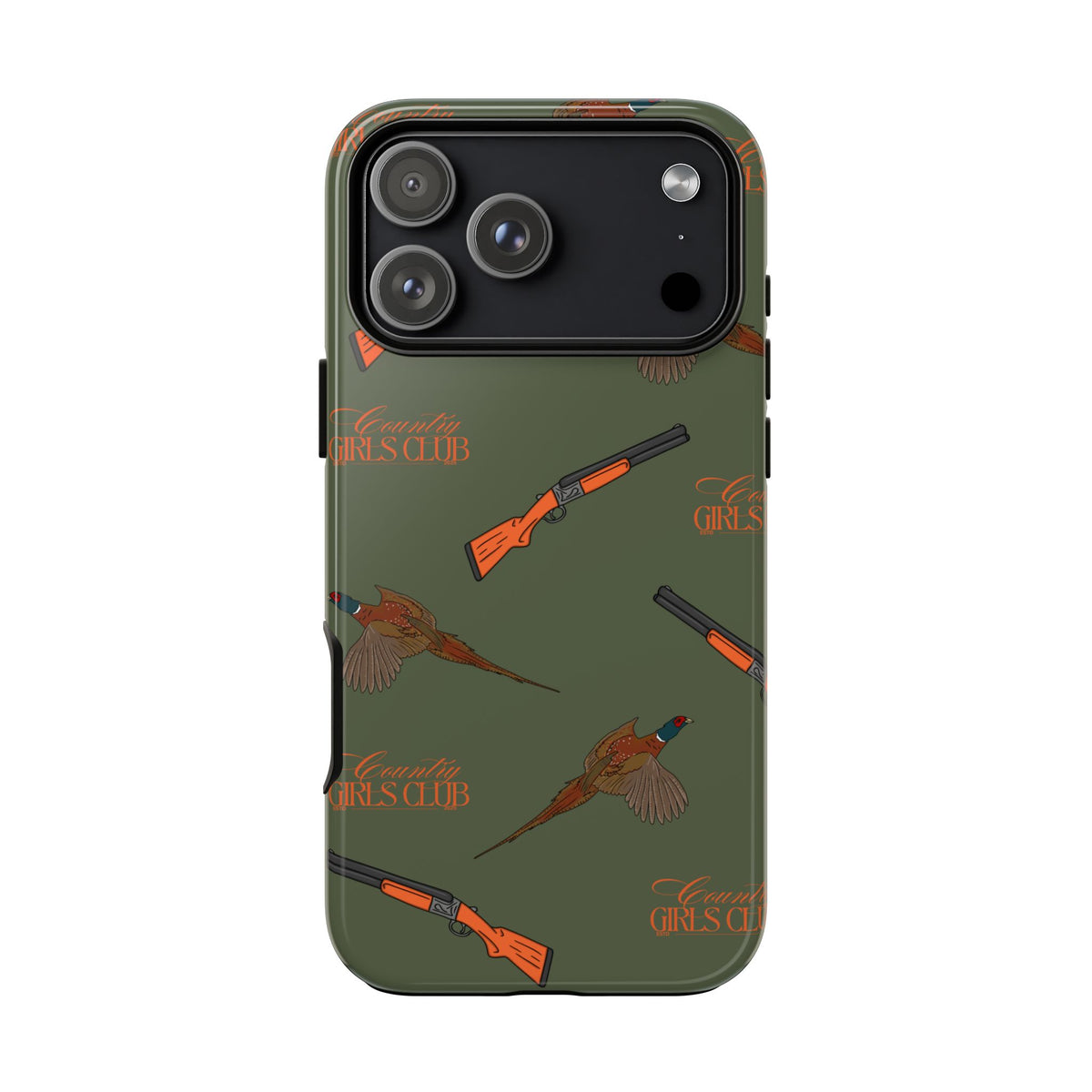 Green & Orange Beaters Case (Girls)  | CGC x Country Cases