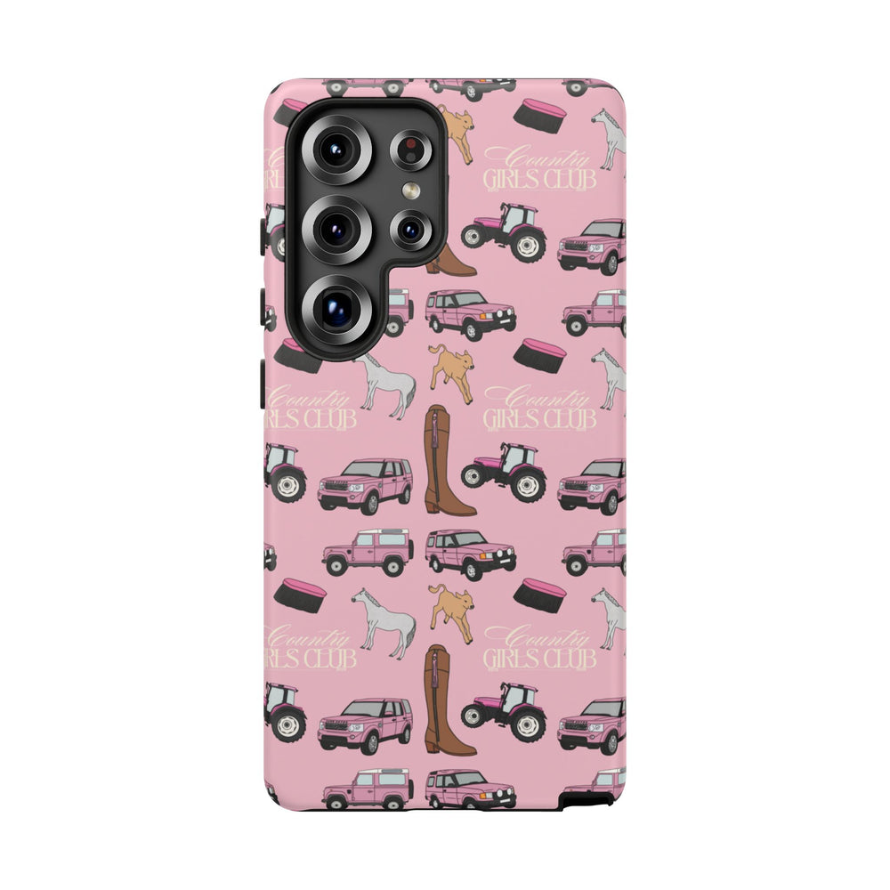 Pink Country Girls Club x Country Cases Android Phone Case