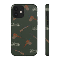 Field Green 'Boys Pheasants & Shotguns' Case  | CBC x Country Cases
