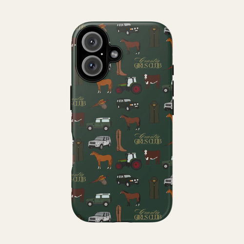 Green Country Girls Club x Country Cases iPhone Case