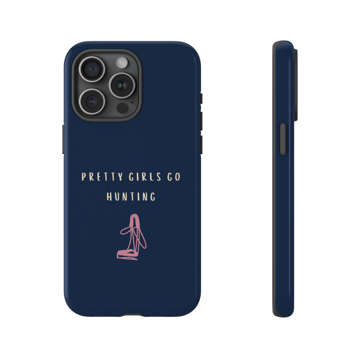 Navy & Pink 'Pretty Girls Go Hunting' (Bridle)