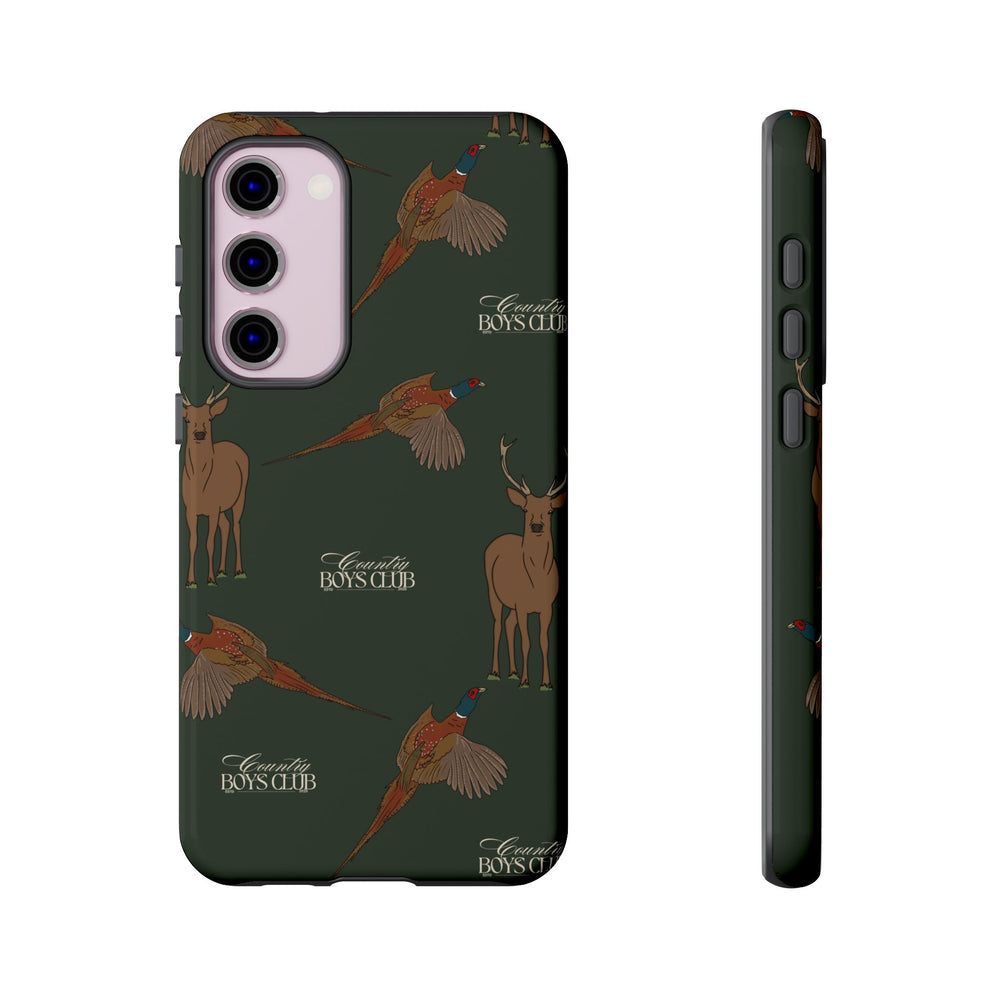 Field Green 'Boys Stags & Pheasants' Case  | CBC x Country Cases