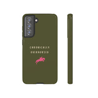 Green & Pink Chronically Overhorsed Case