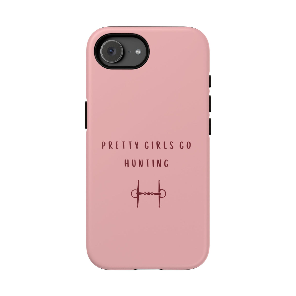 Pink & Burgundy 'Pretty Girls Go Hunting' (Snaffle)