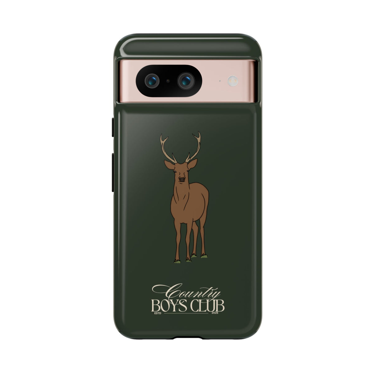 Field Green 'Country Boys Club Stag' Case  | CGC x Country Cases