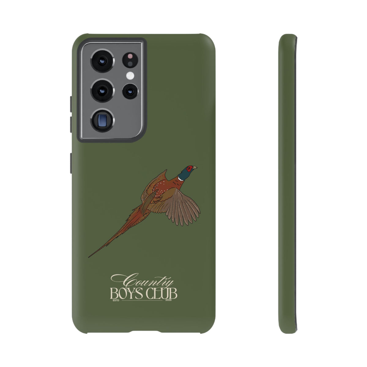 Green Country Boys Club Pheasant Case  | CGC x Country Cases