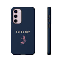 Navy & Pink 'Tally Ho!' (Bridle)