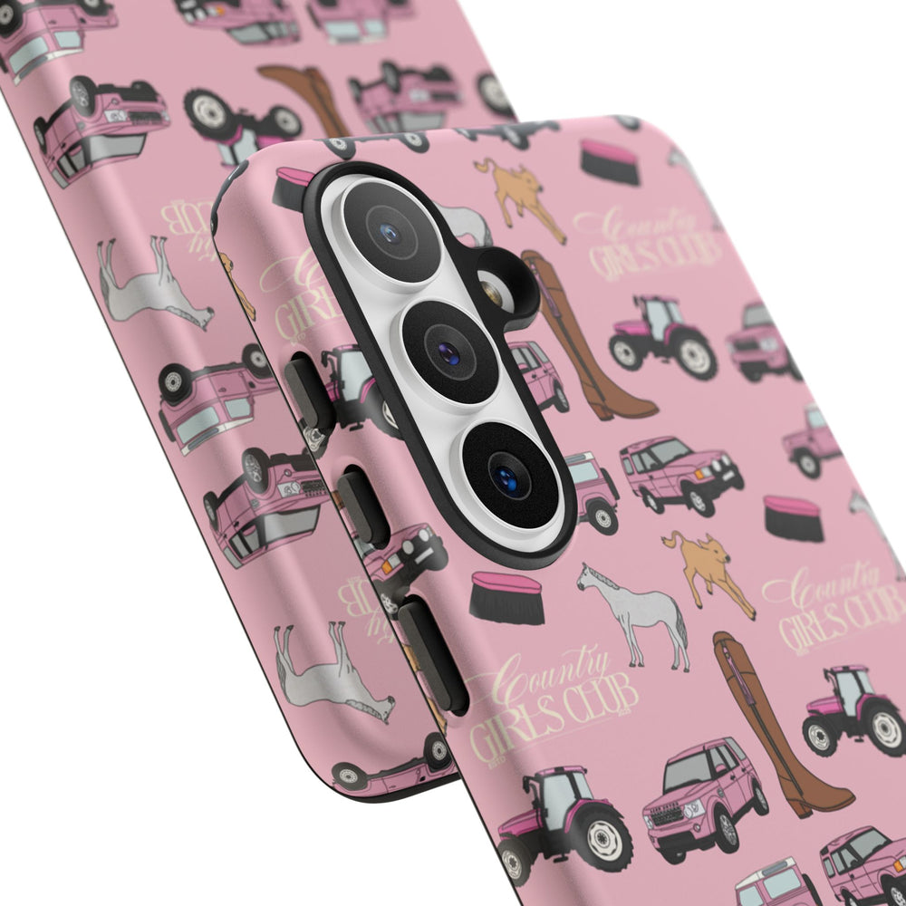 Pink Country Girls Club x Country Cases Android Phone Case