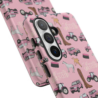 Pink Country Girls Club x Country Cases Android Phone Case
