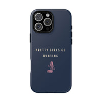 Navy & Pink 'Pretty Girls Go Hunting' (Bridle)