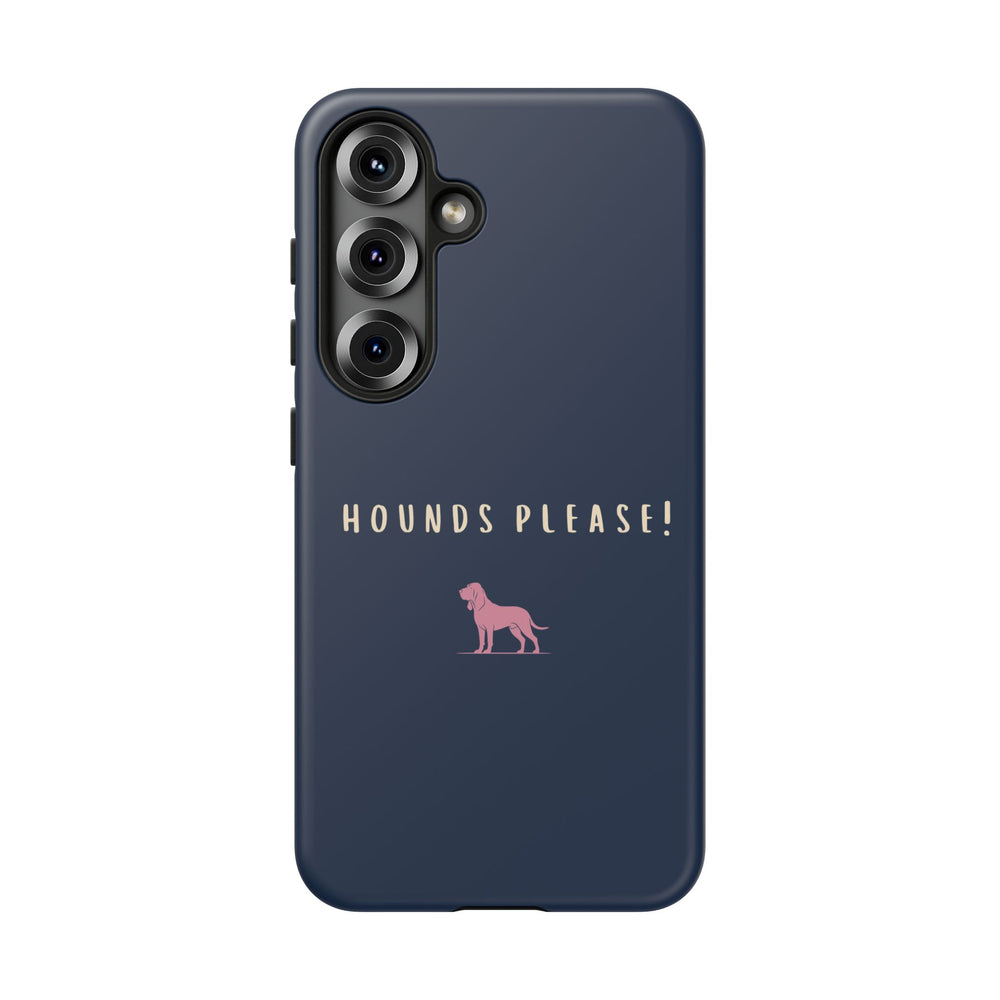 Navy & Pink 'Hounds Please' Case