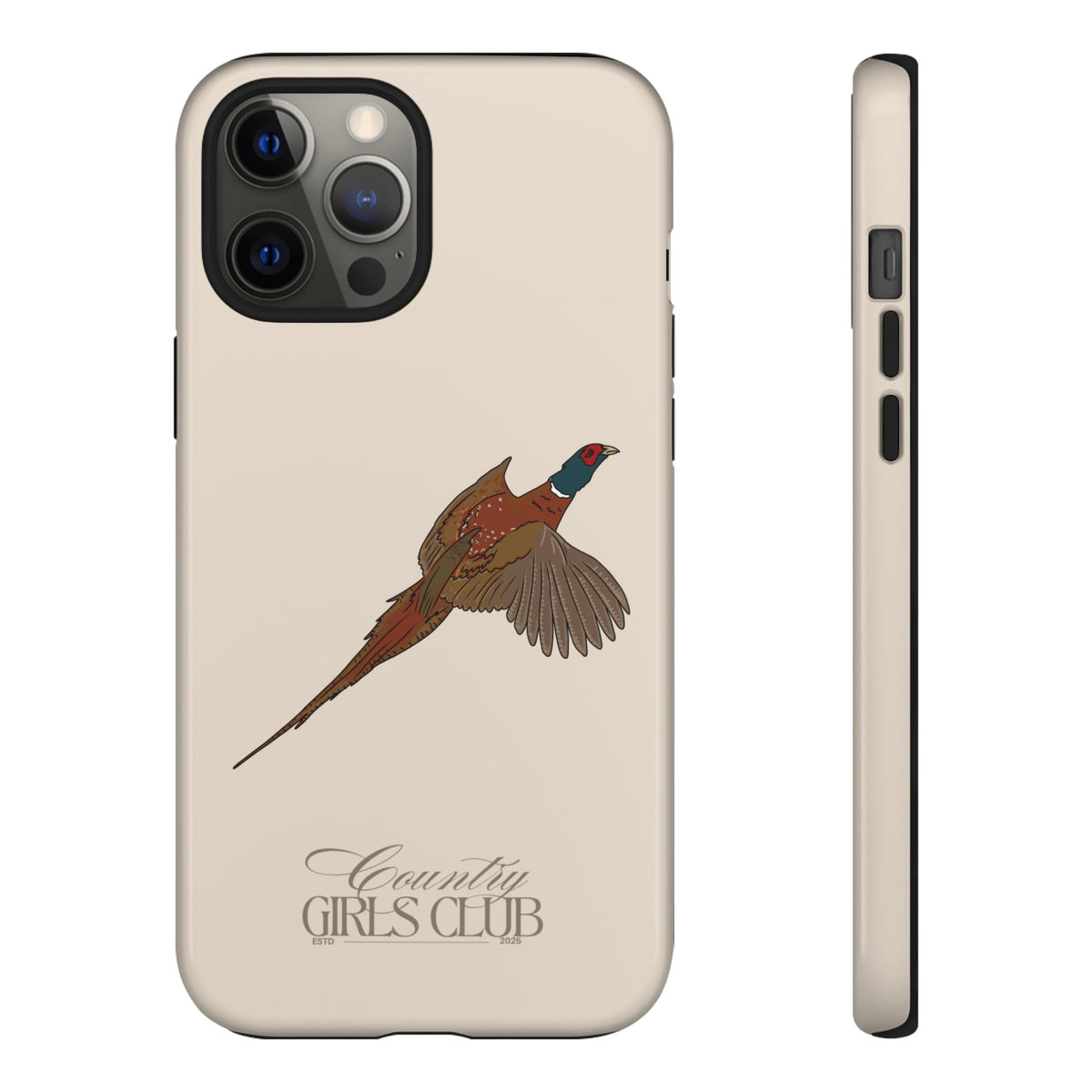 Beige 'Girls Pheasant' Case  | CGC x Country Cases