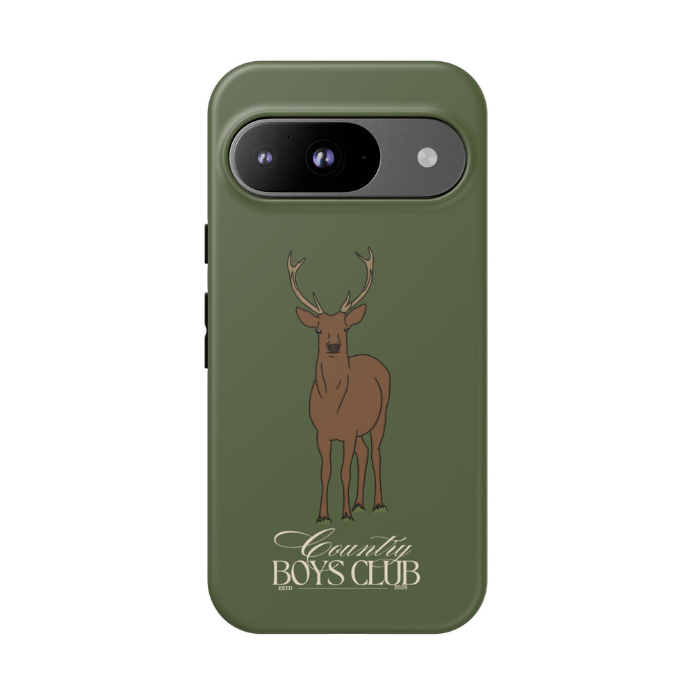 Green Country Boys Club Deer Stalking Case  | CGC x Country Cases