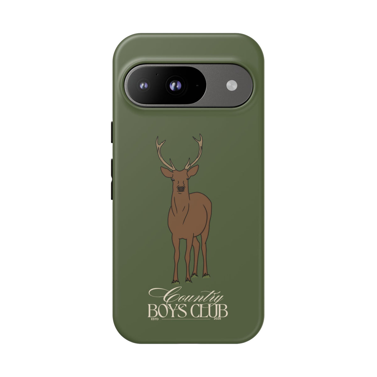 Green Country Boys Club Deer Stalking Case  | CGC x Country Cases