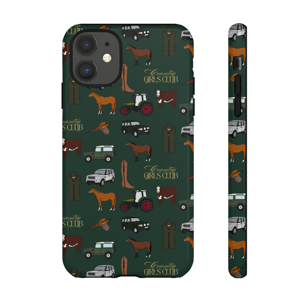 Green Country Girls Club x Country Cases iPhone Case