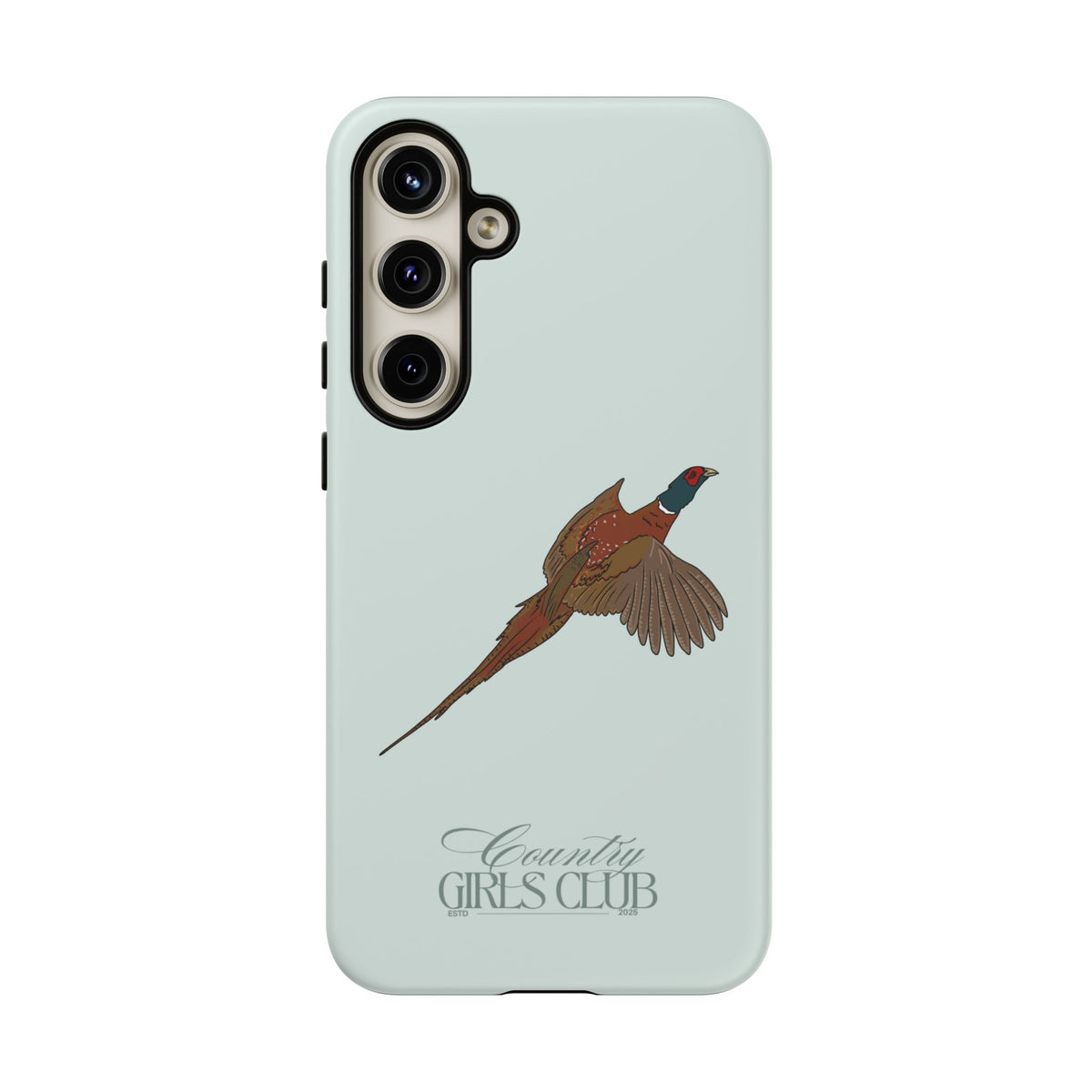 Duck Egg Blue 'Girls Pheasant' Case  | CGC x Country Cases
