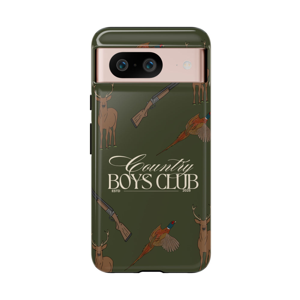 Forest Green Boys Love Guns Case  | CGC x Country Cases
