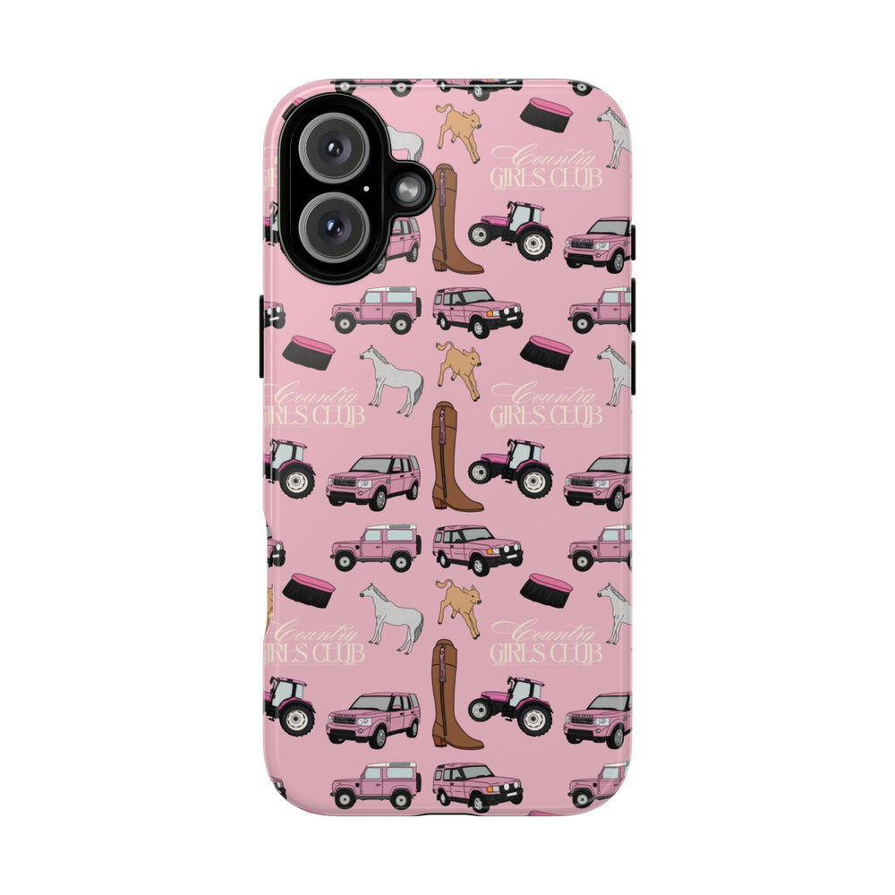 Pink Country Girls Club x Country Cases iPhone Case