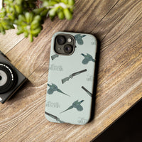 Blue 'Girls Pheasants & Shotguns' Case  | CGC x Country Cases