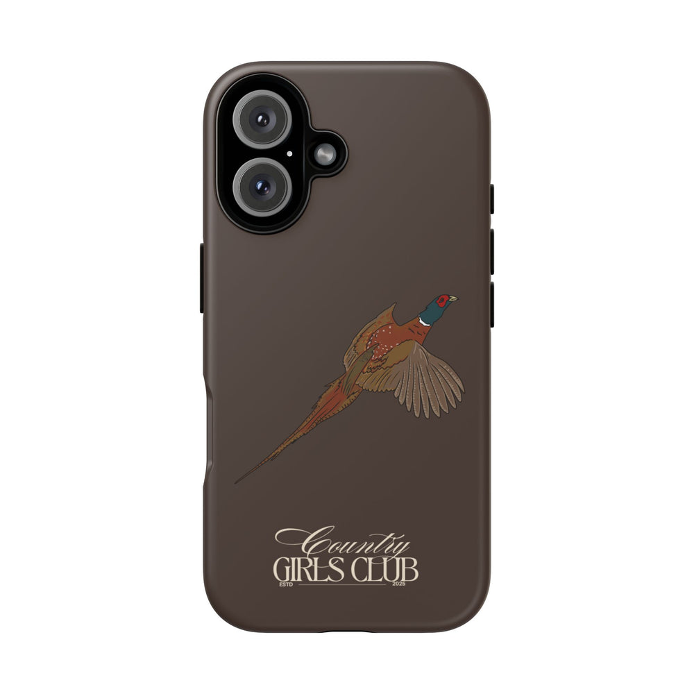 Espresso 'Girls Pheasant' Case  | CGC x Country Cases