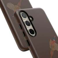 Chestnut Brown 'Country Boys Club Pheasant' Case  | CBC x Country Cases
