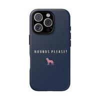 Navy & Pink 'Hounds Please' Case