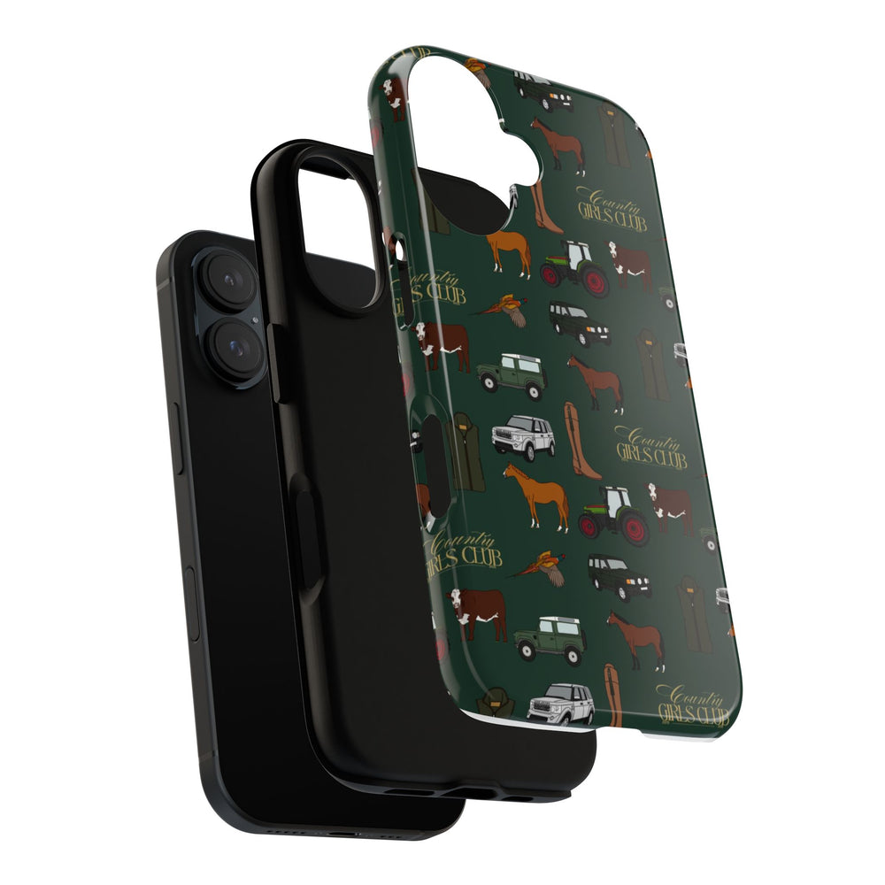 Green Country Girls Club x Country Cases iPhone Case